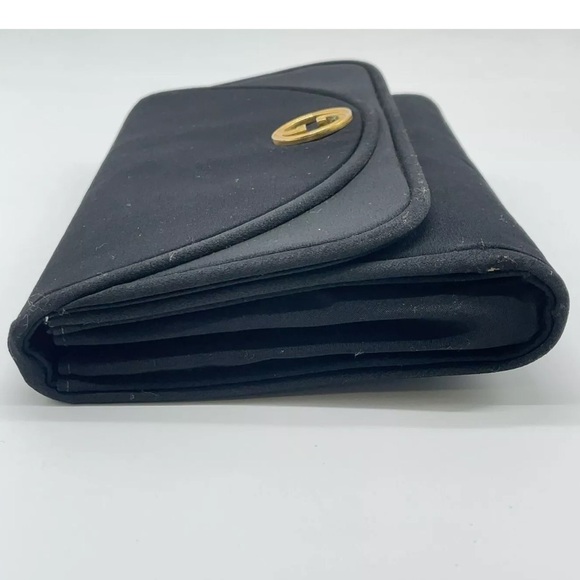 Authentic  GUCCI Black Chain Clutch Shoulder Bag/ original Gucci chain included - Picture 8 of 16